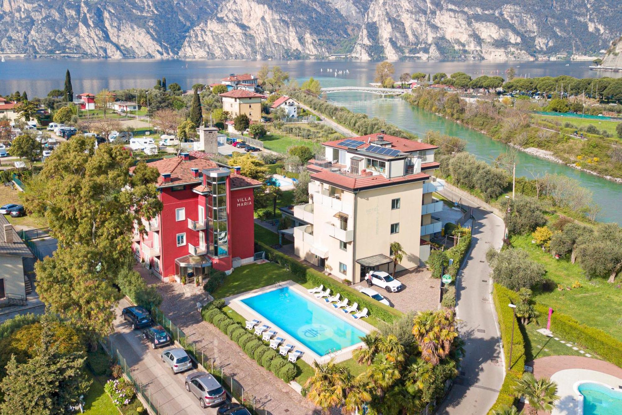 Bike & Wind Hotel Villa Maria Torbole Sul Garda Екстер'єр фото