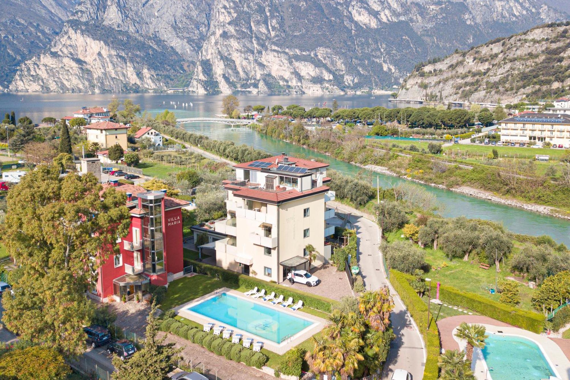 Bike & Wind Hotel Villa Maria Torbole Sul Garda Екстер'єр фото